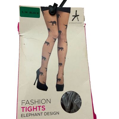 New Womens Elephant Fashion Tights Size Small/Medium.